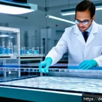 Home 18 인공장기 개발의 과학적 기초 - A highly detailed scientific laboratory scene showcasing 3D bioprinting technology in action: a stat...