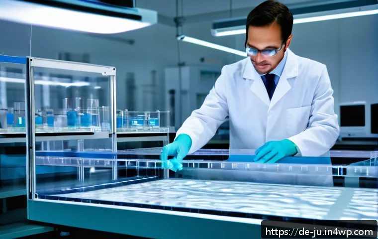 인공장기 개발의 과학적 기초 - A highly detailed scientific laboratory scene showcasing 3D bioprinting technology in action: a stat...